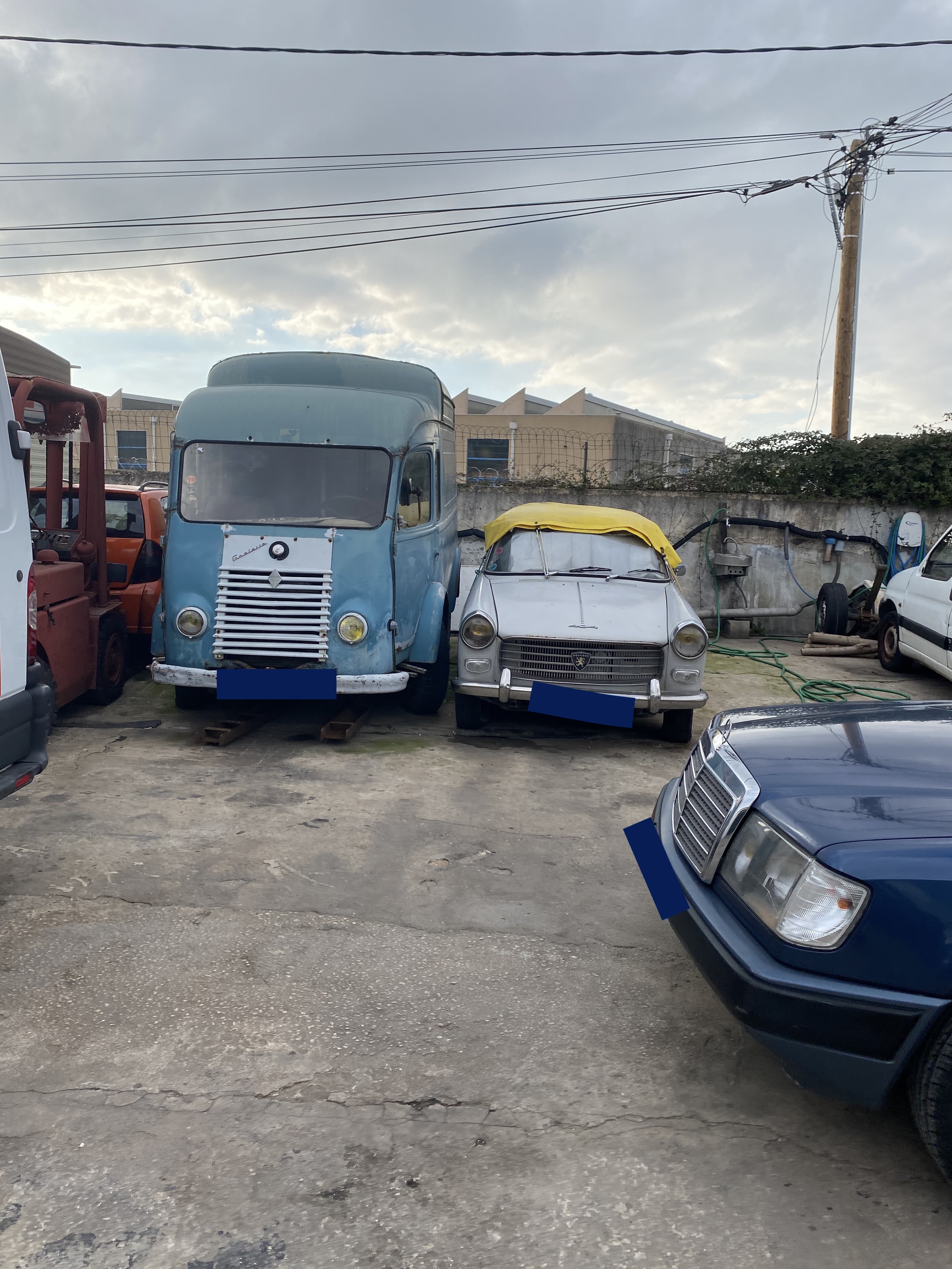 Garage et atelier du club